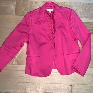 Talbots Barbie Pink Blazer